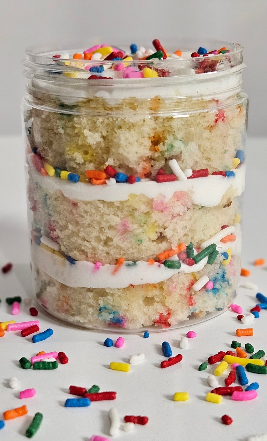 Crumb Lala Crumb Celebration Cake jar